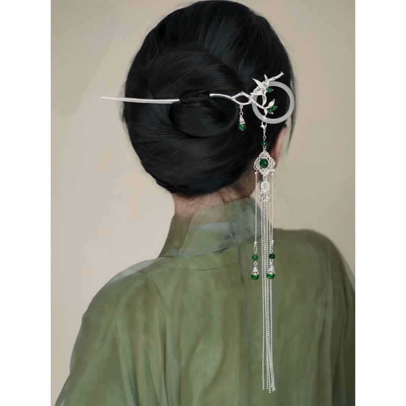 Çin Tarzı Saç Çubuğu Bambu Püs - Hanbok Hair Pin incelemesi ve fiyatı