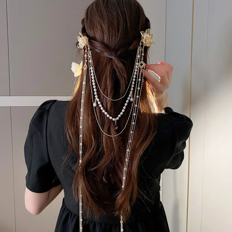 Yeni Çin Tarzı Rhinestones Çiç - Hanbok Hair Pin incelemesi ve fiyatı