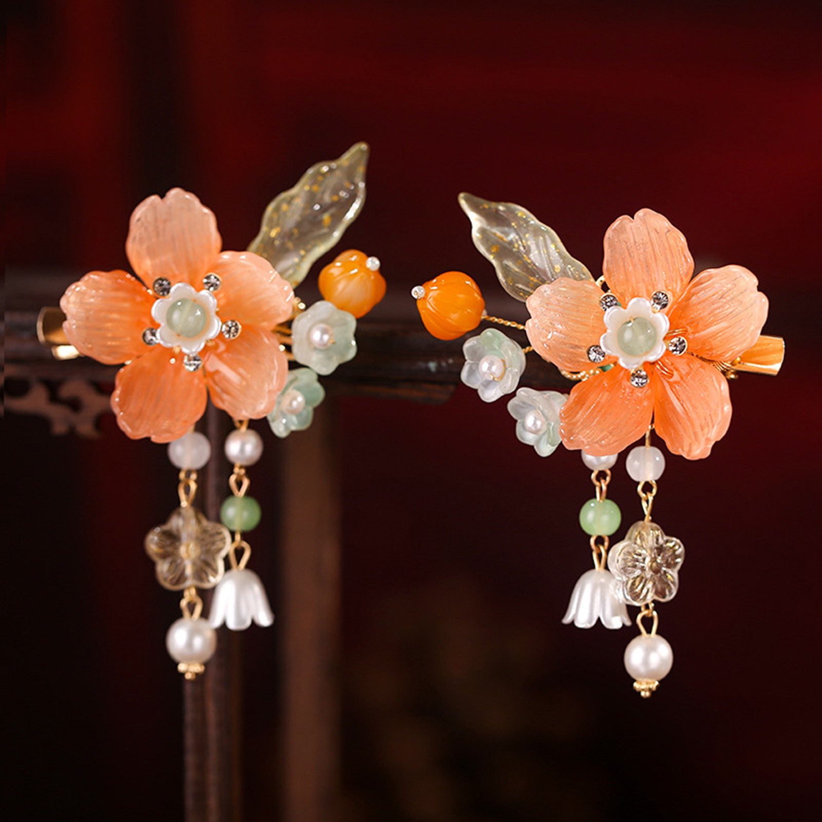 2 adet Retro çiçek saç tokası  - Hanbok Hair Pin incelemesi ve fiyatı